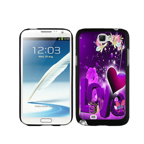 Valentine Love Samsung Galaxy Note 2 Cases DRK